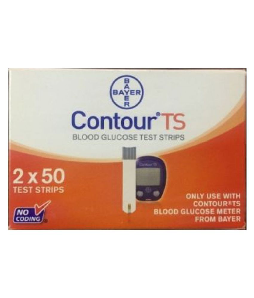     			Bayer Contour TS 100 (50*2) Sugar Test Strips Pack only Expiry:Sep 2023