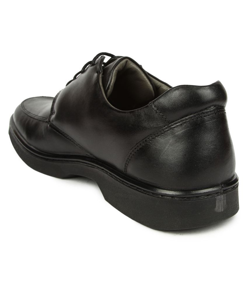 Windsor By Liberty Derby Black Formal Shoes Price in India- Buy Windsor ...