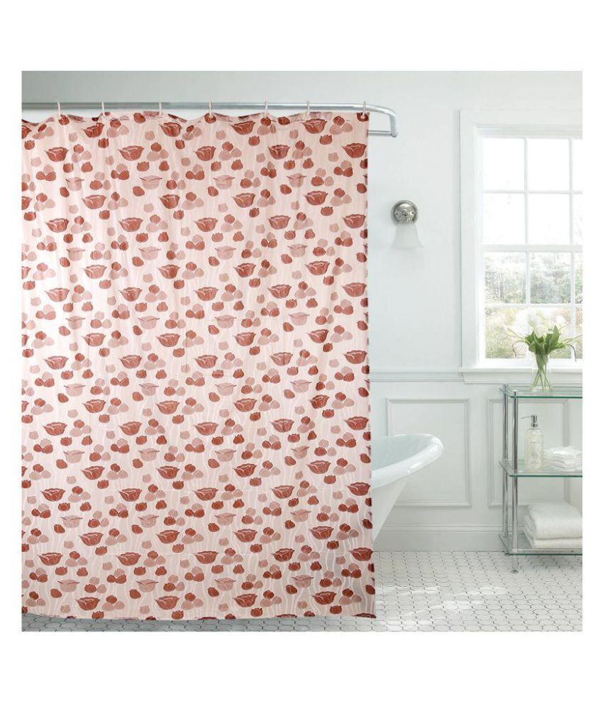     			E-Retailer Single Shower Curtain Brown Others