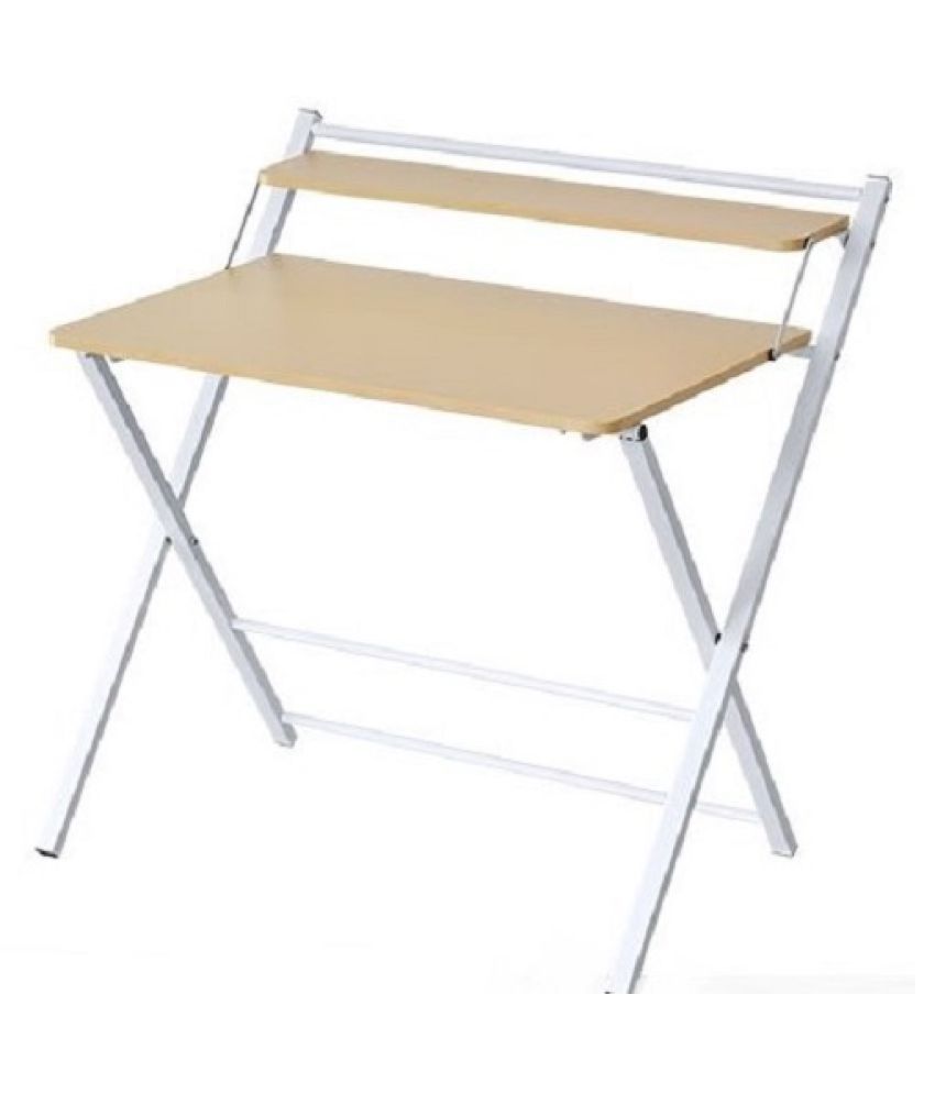 Innofur Meleti Folding Study Desk Foldable Office Table Adjustable