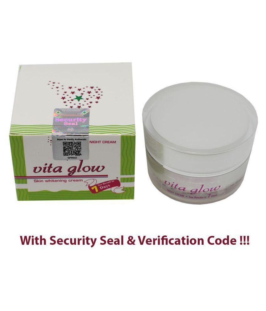 glow night cream price