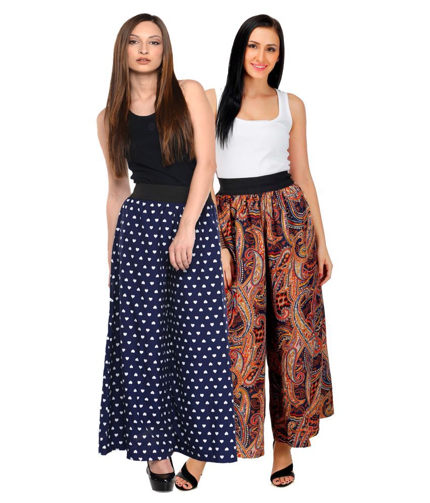 Buy Hiya Polyester Palazzos Online at 