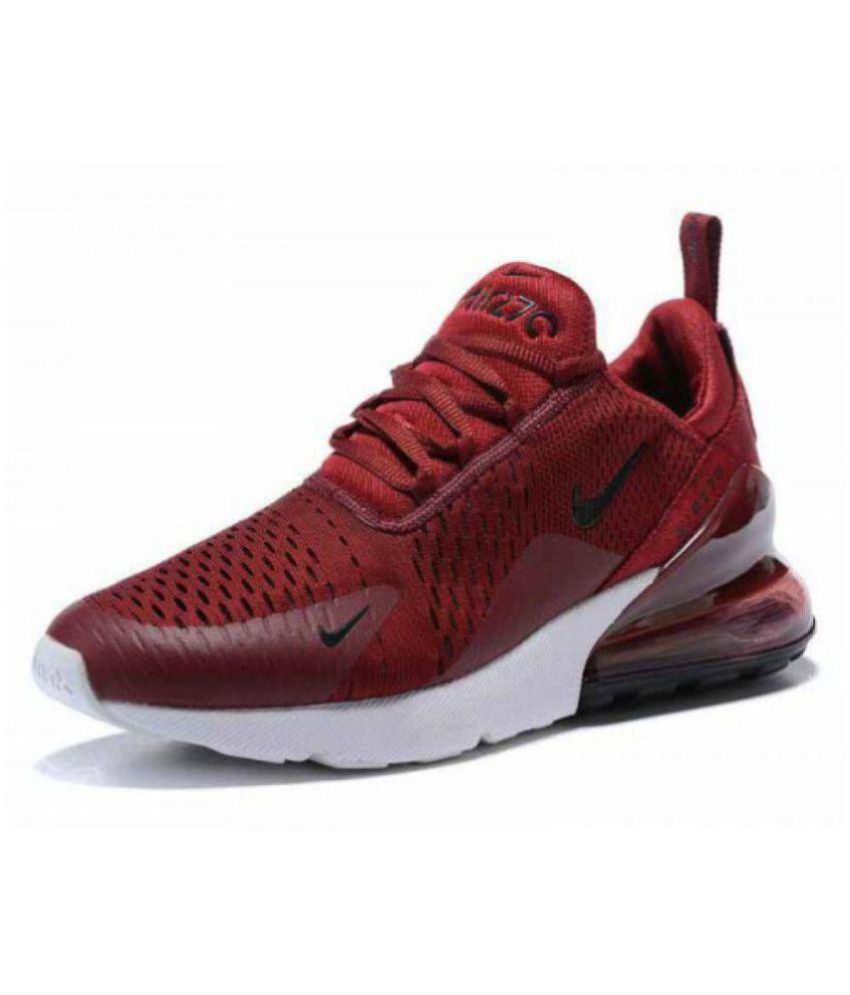 Nike Nike AIR MAX 270 Red Running Shoes 