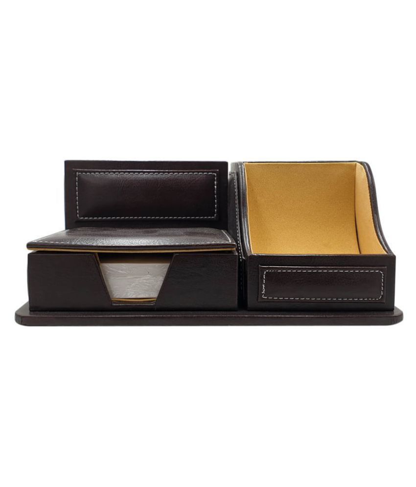 Classy Executive Office Desk Set With Pen Stand Mobile Phone