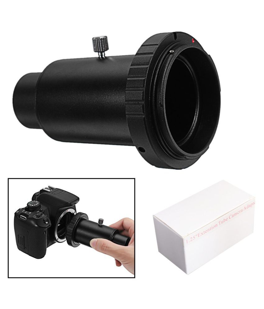 Telescope Camera Mount Adapter 1.25" inch Extension Tube T Ring for 1.25 Inch Extension Tube Camera Adapter For Telescope