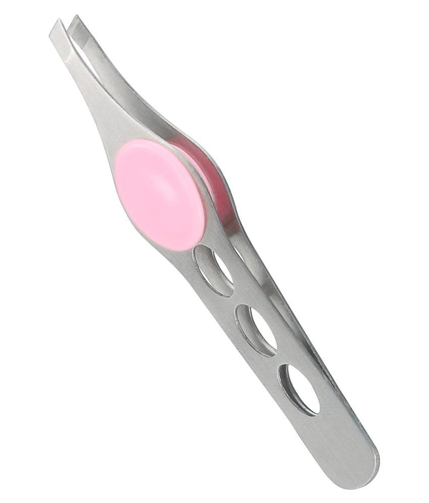 Y F M Stainless Steel Eyebrow Clip Tweezers Ingrown Hair Beard