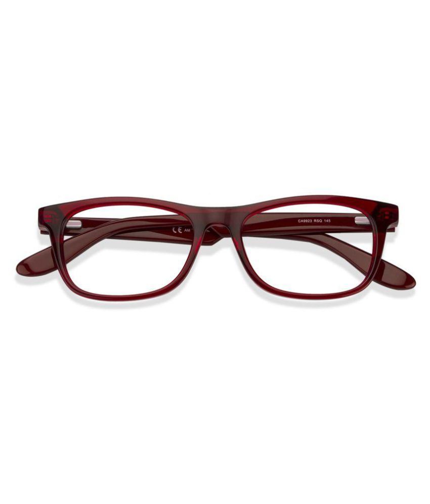 Carrera Red Rectangle Spectacle Frame carreraCA9923rsq Buy Carrera