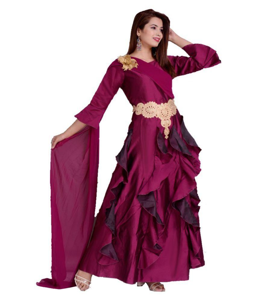 latest poly gown styles