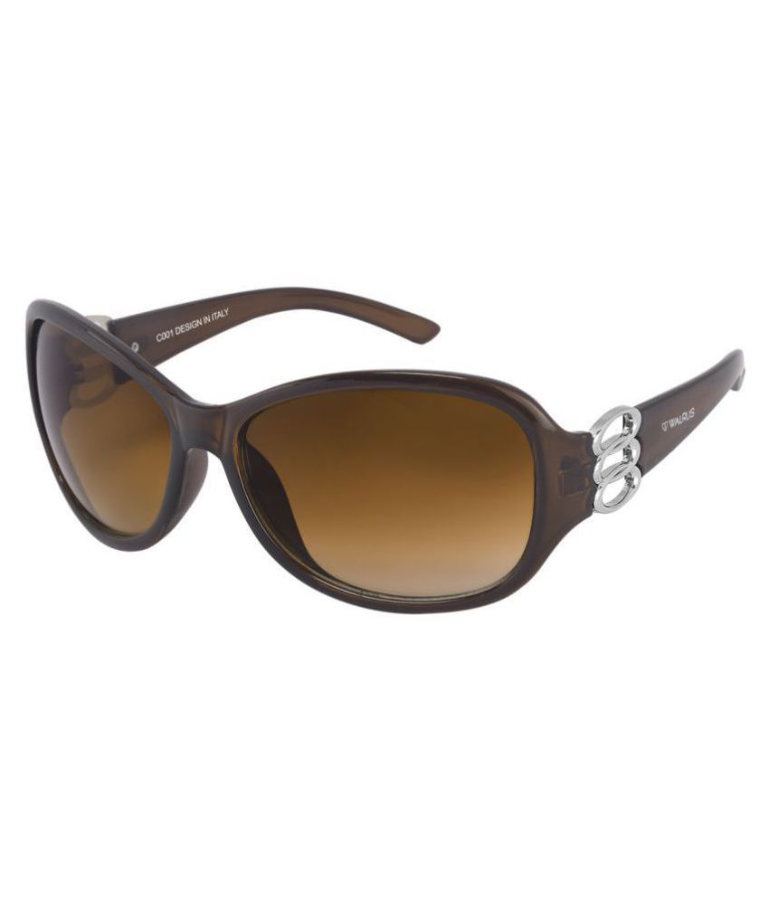     			Walrus - Brown Square Sunglasses ( WS-GAGA-III-090909 )