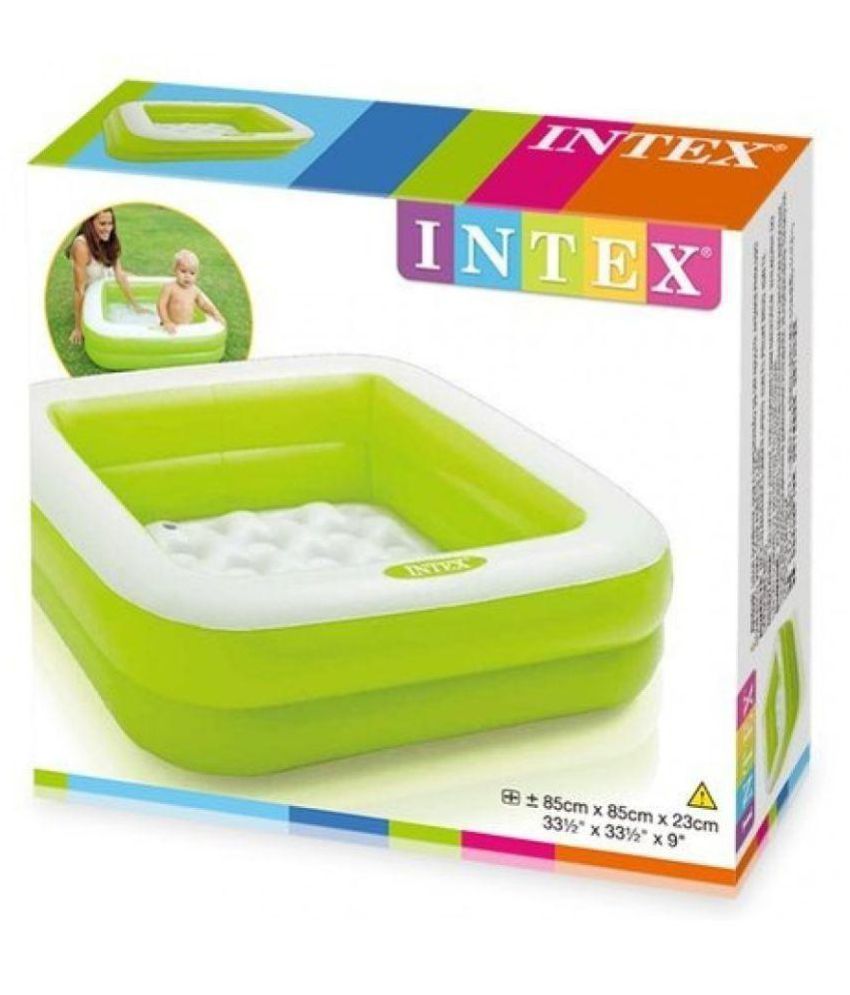 intex square baby pool