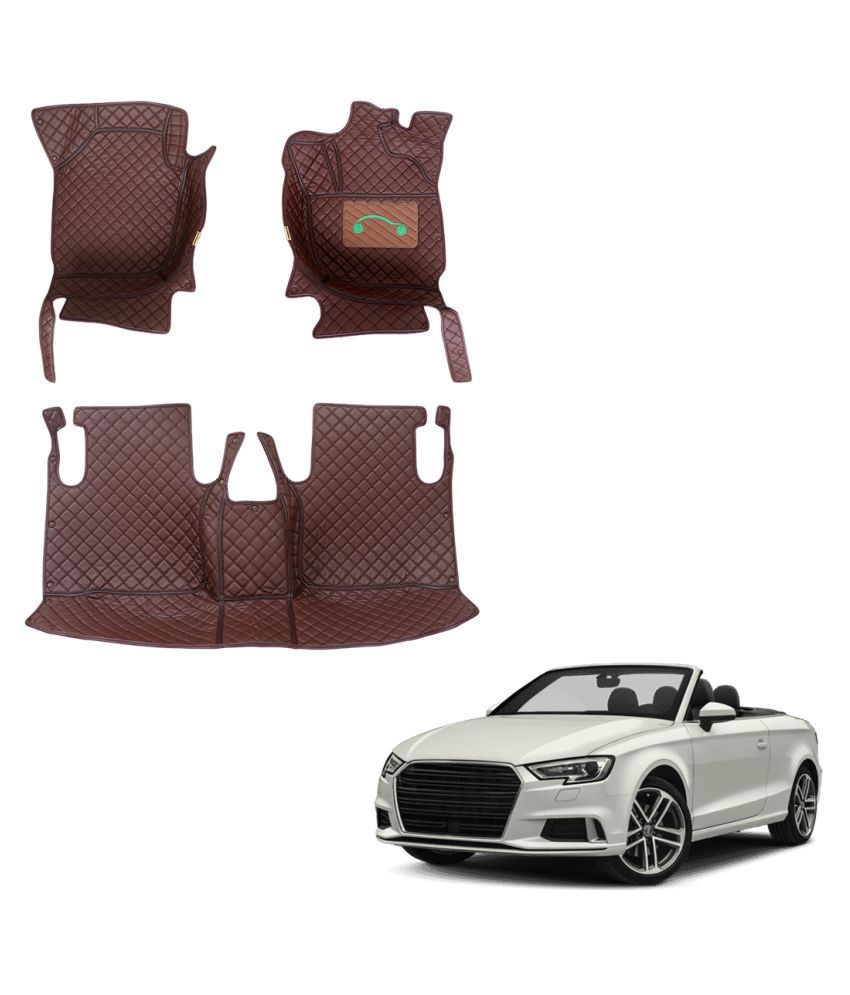 Autofurnish 5d Premium Car Mats For Audi A5 Cabriolet Coffee