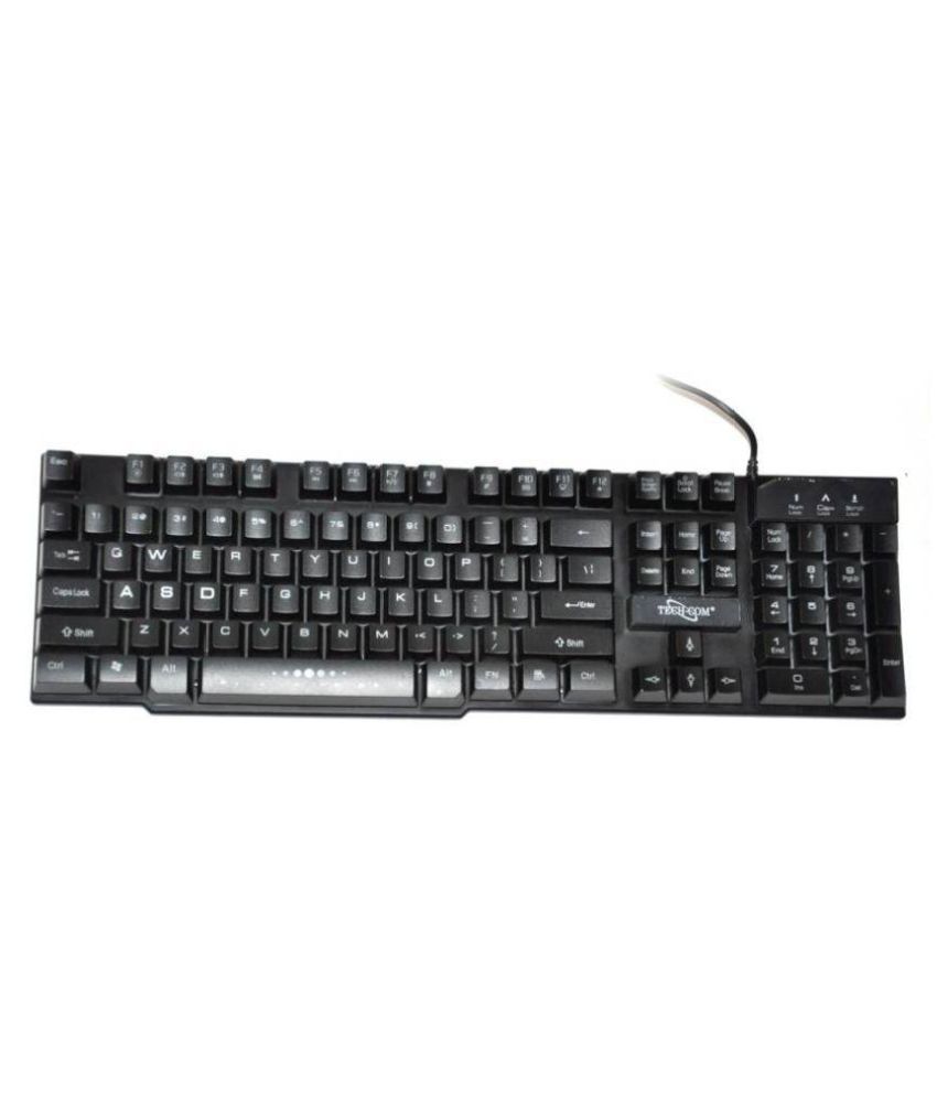 tech com ttpl rainbow 999 usb keyboard