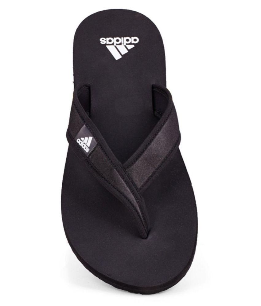 adidas all black slippers