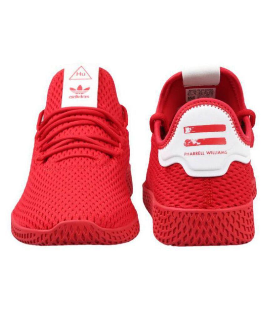 pharrell williams adidas shoes red