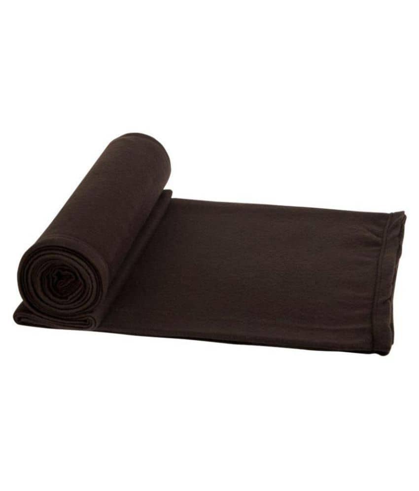 Aazeem Single Polar Fleece Plain Blanket Buy Aazeem Single Polar