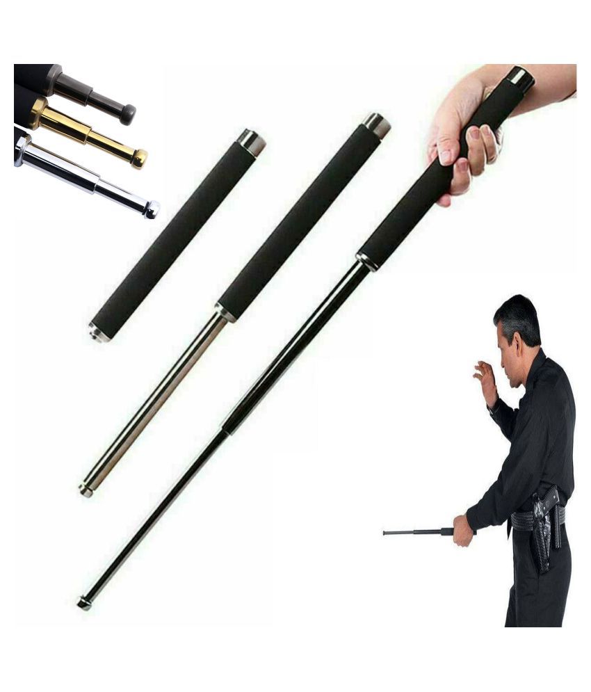 Best Of self defence weapons stick Tactical telescopic baton stainless ...
