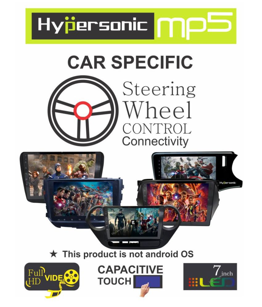 Hypersonic Suzuki Vitara Brezza Full Touch 910Inch Gorilla Glass (OPT