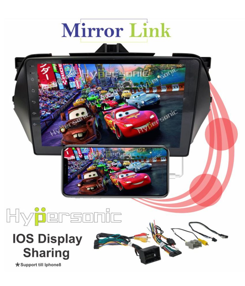 Hypersonic Suzuki Vitara Brezza Full Touch 910Inch Gorilla Glass (OPT