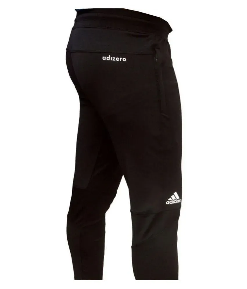 Adidas dry fit track pants adizero black - Buy Adidas dry fit track pants  adizero black Online at Best Prices in India on Snapdeal