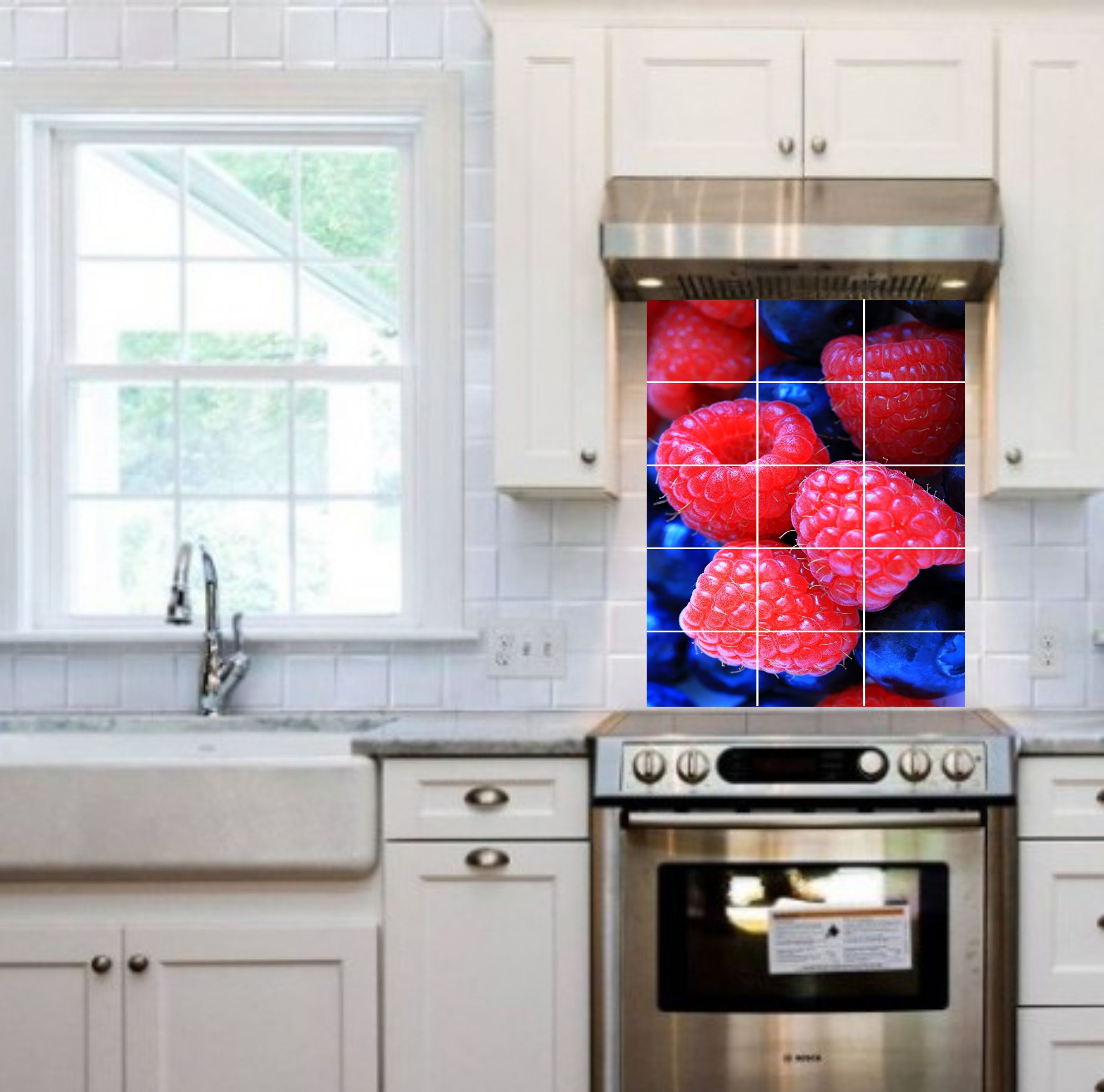 Creatick Studio Waterproof Kitchen Wallpaper/Wall Sticker Fruit