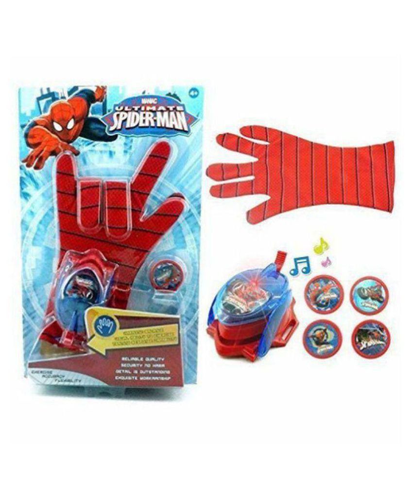 jiada superhero gloves with disc launcher