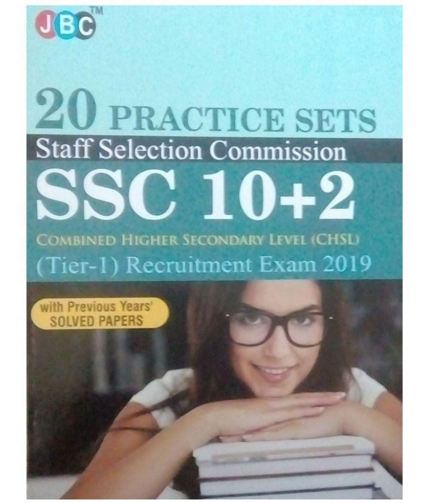     			20 Practice Sets Staff Selection Commission SSC 10+2 CHSL (Tier-1) Recruitment Exam 2019