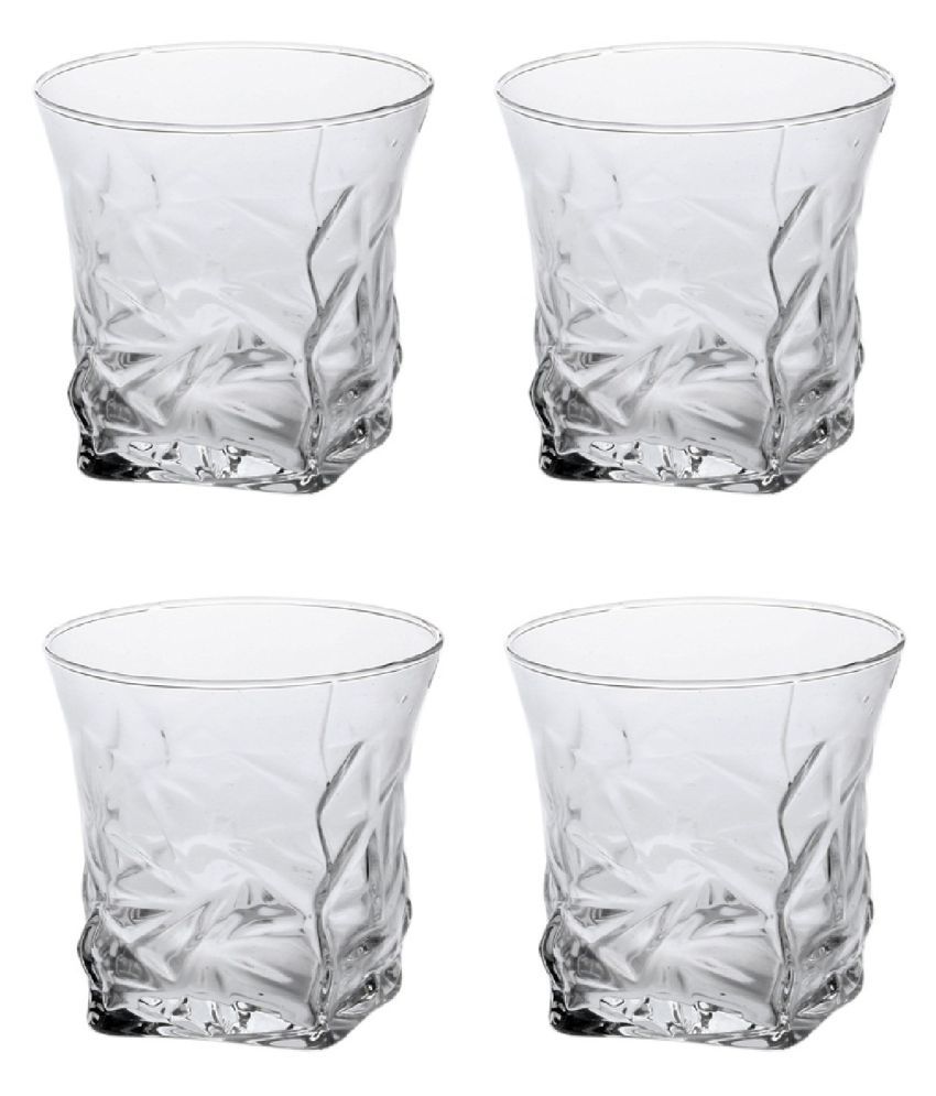     			Afast Whisky  Glasses Set,  250 ML - (Pack Of 4)