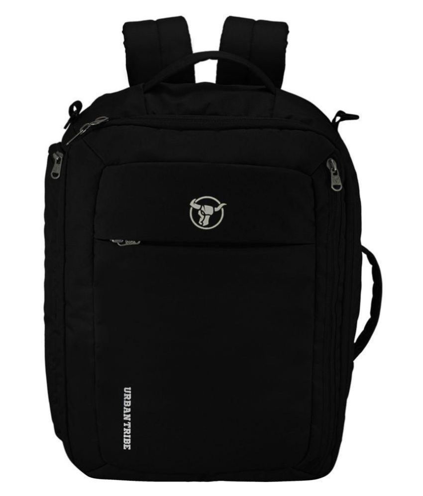Urban Tribe - Black Polyester Backpack ( 16 Ltrs ) - Buy Urban Tribe ...