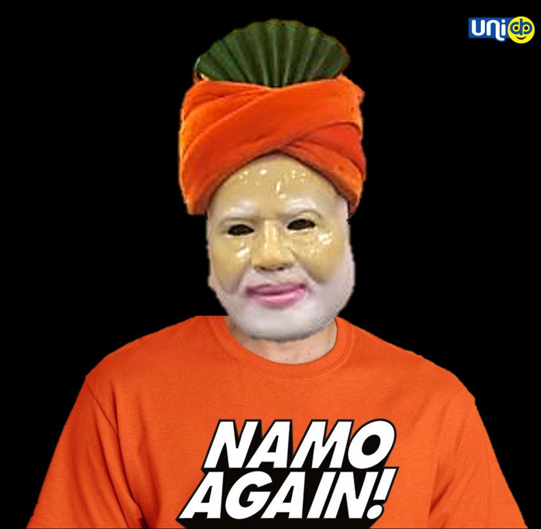 UNIq Mr. Narendra Modi NaMo 3D Celebrity Mask, Plastic Face and Fancy Dress Mask - Buy UNIq Mr 