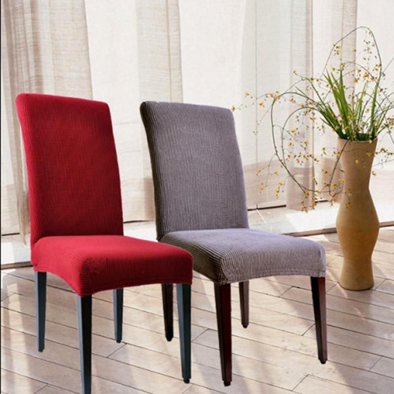Elastic Chair Seat Cover Dining Table, Best Dining Room Chair Seat Covers India