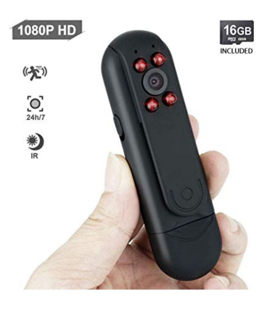 SekyuritiBijon HD1080P L8 Bat Night Vision Spy Cam Mini Camera Spy