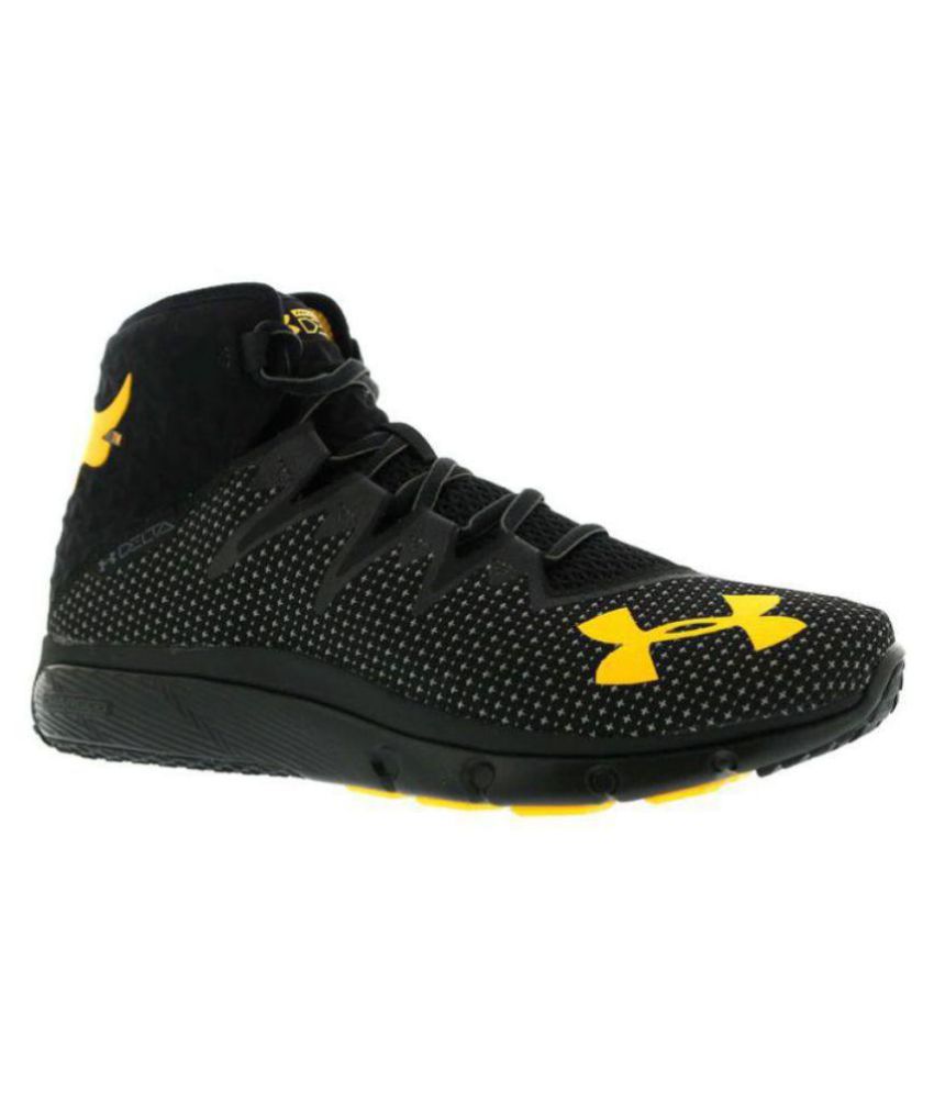 black and gold under armour basketball shoes