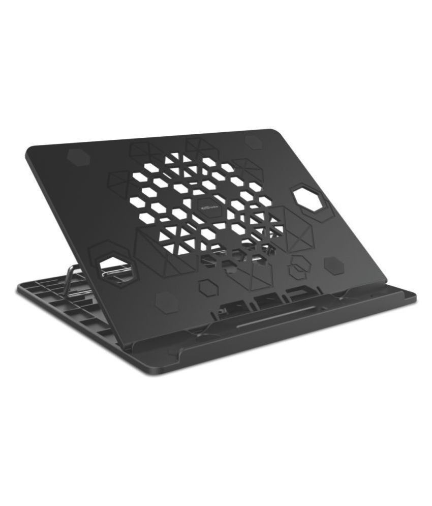 Portronics POR-230 MyBuddy Hexa Portable Laptop Stand, Cooling Pad (Black) - Buy Portronics POR 