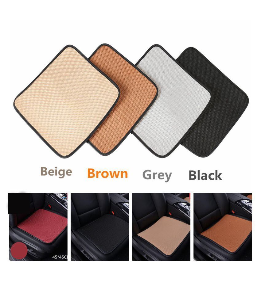 1pcs Car Seat Covers Pad Breathable Mesh Ice Silk Cool Summer