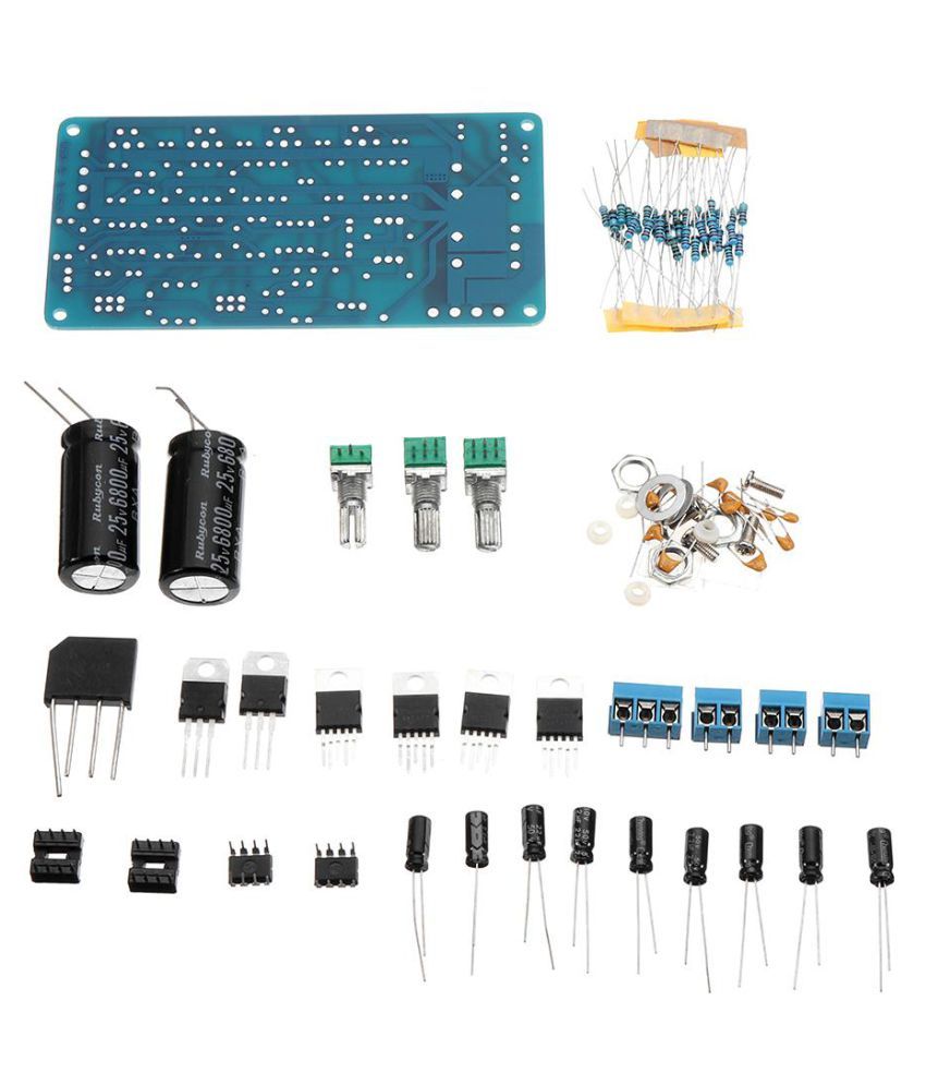 DIY TDA2030A Stereo Dual 12V AC 18W Digital Amplifier Board Kit MEGA ...