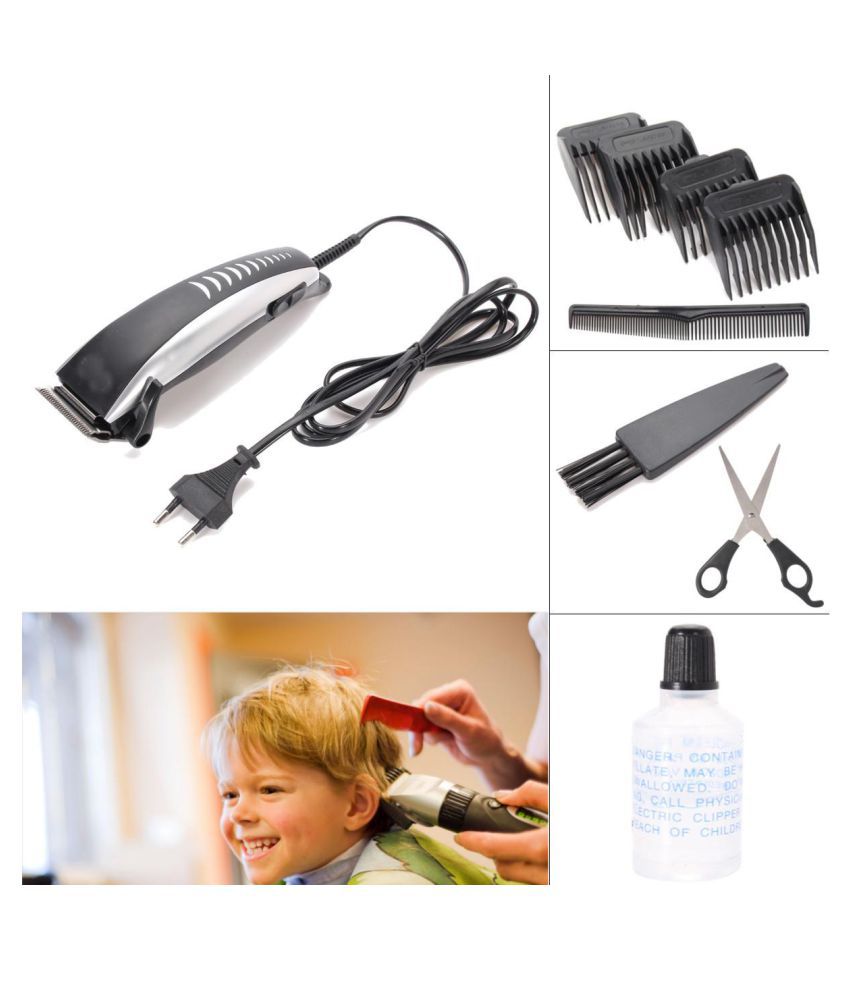 Electric Hair Cutting Machine Men Kids Hair Diy Clipper Eu Plug