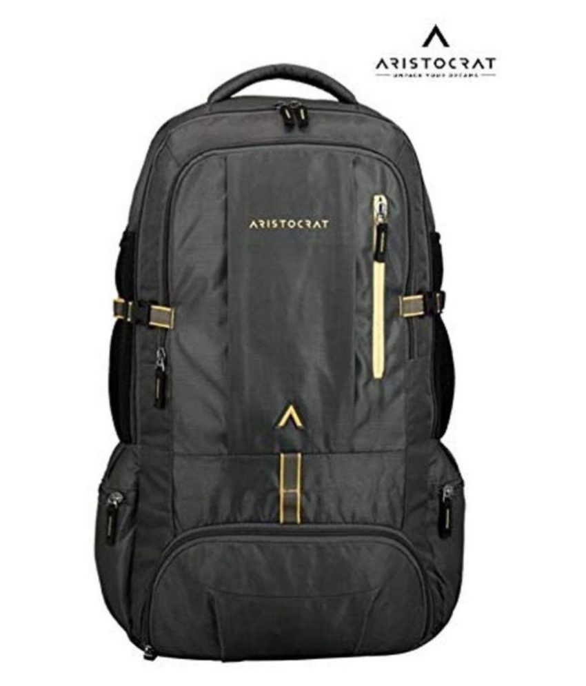 aristocrat hike polyester 45l hiking rucksack backpack