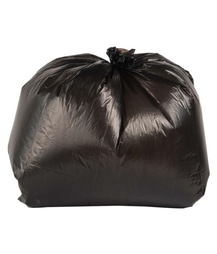 Black Medium Dustbin Covers 60 Pcs Buy Online at Best Price in India