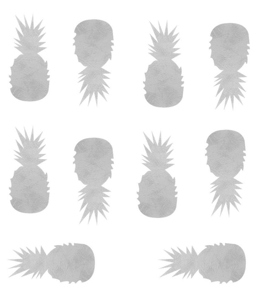 10pcs Pineapple Decals Child Bedroom Kitchen Livingroom Decor Wall