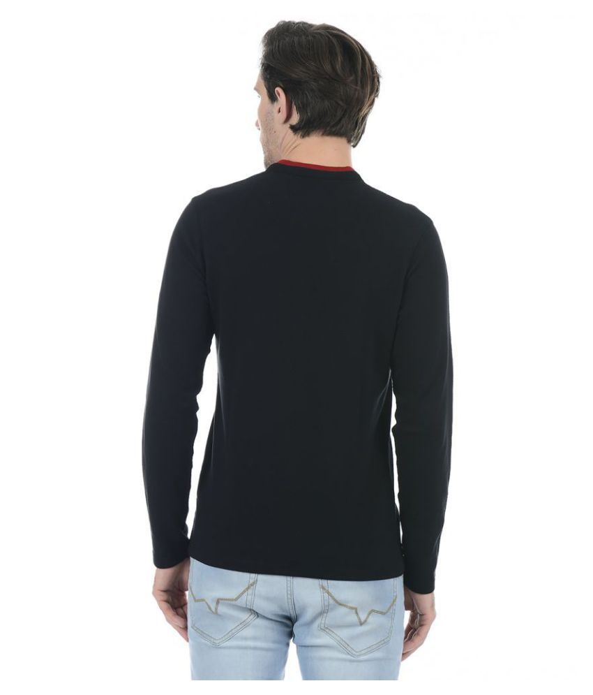 Pepe Jeans Black Full Sleeve T-Shirt - Buy Pepe Jeans Black Full Sleeve ...
