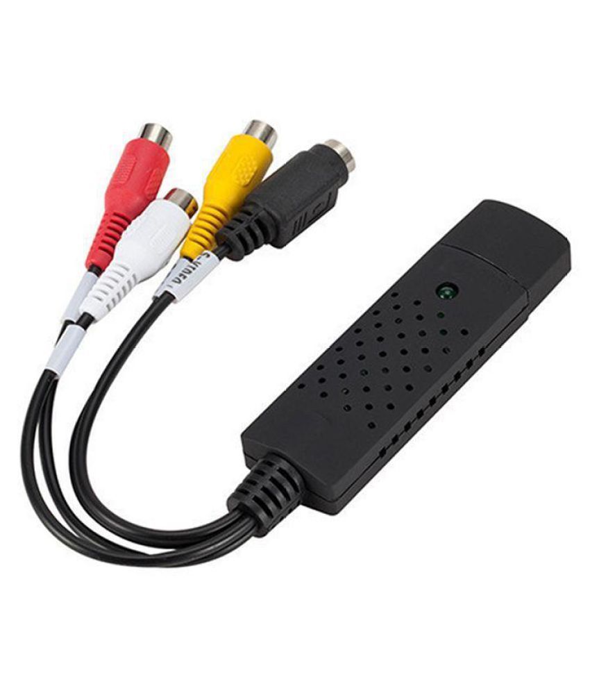 Buy Usb Video Audio Capture Card Adapter Vhs Vcr Tv To Dvd Converter Online At Best Price In India Snapdeal