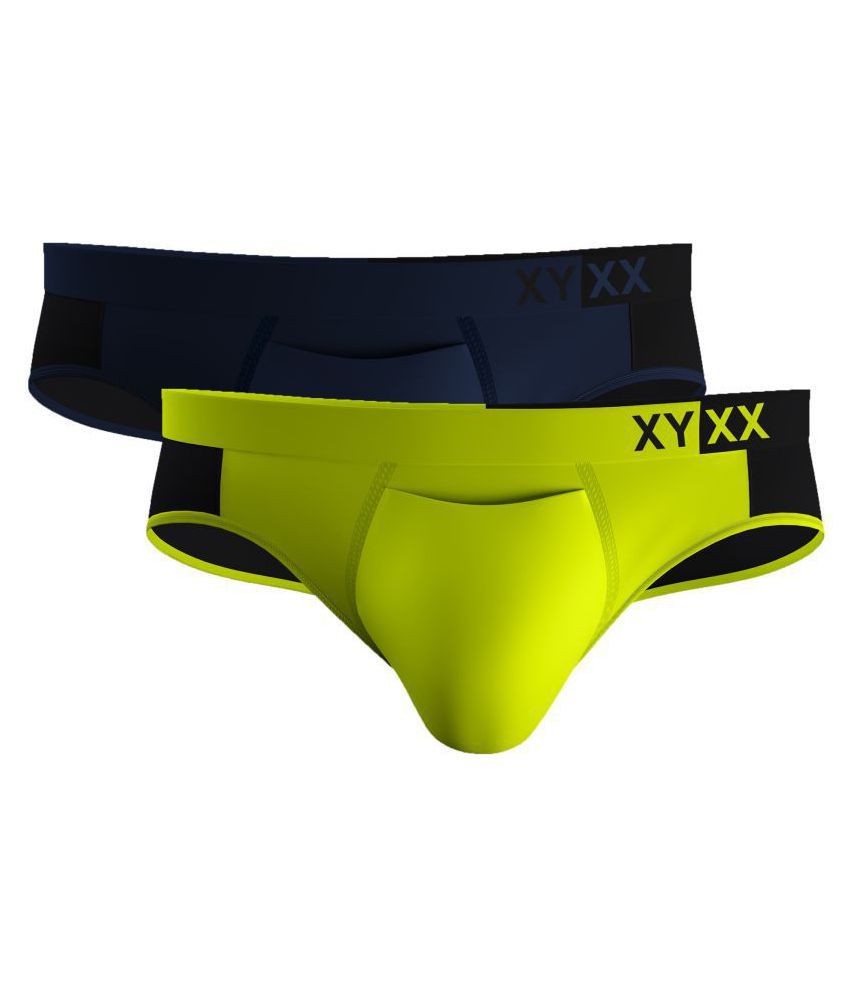     			XYXX Pack of 2 Modal Briefs For Men's ( Multicolor )