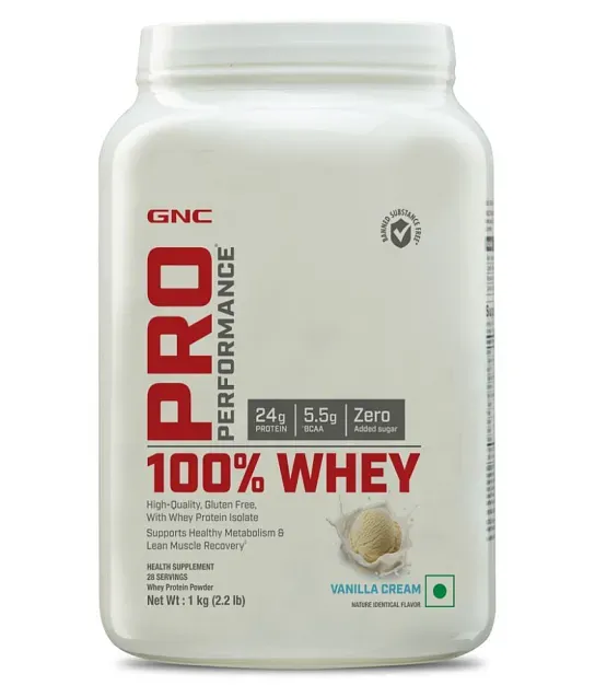 GNC Amp Pure Isolate Protein - Strawberry - 28 Servings