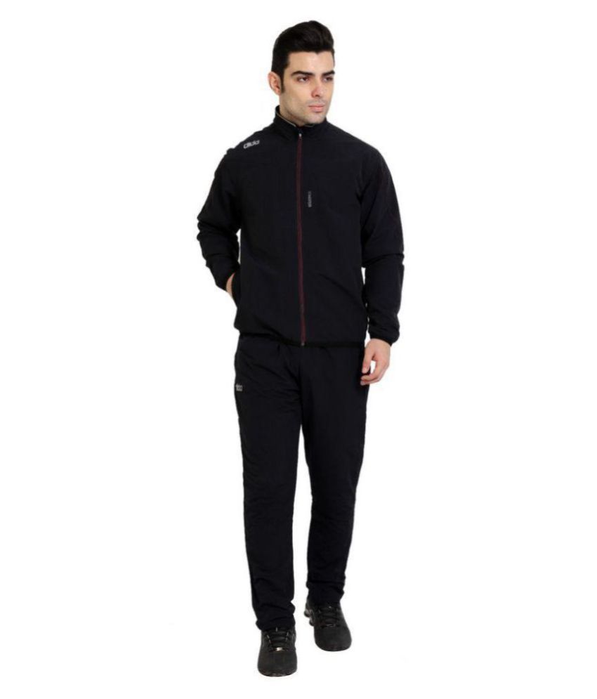 DIDA Men's Black Crinkle Tracksuit - Buy DIDA Men's Black Crinkle ...