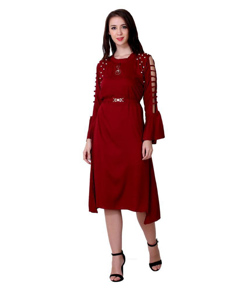 rayon full flair gown