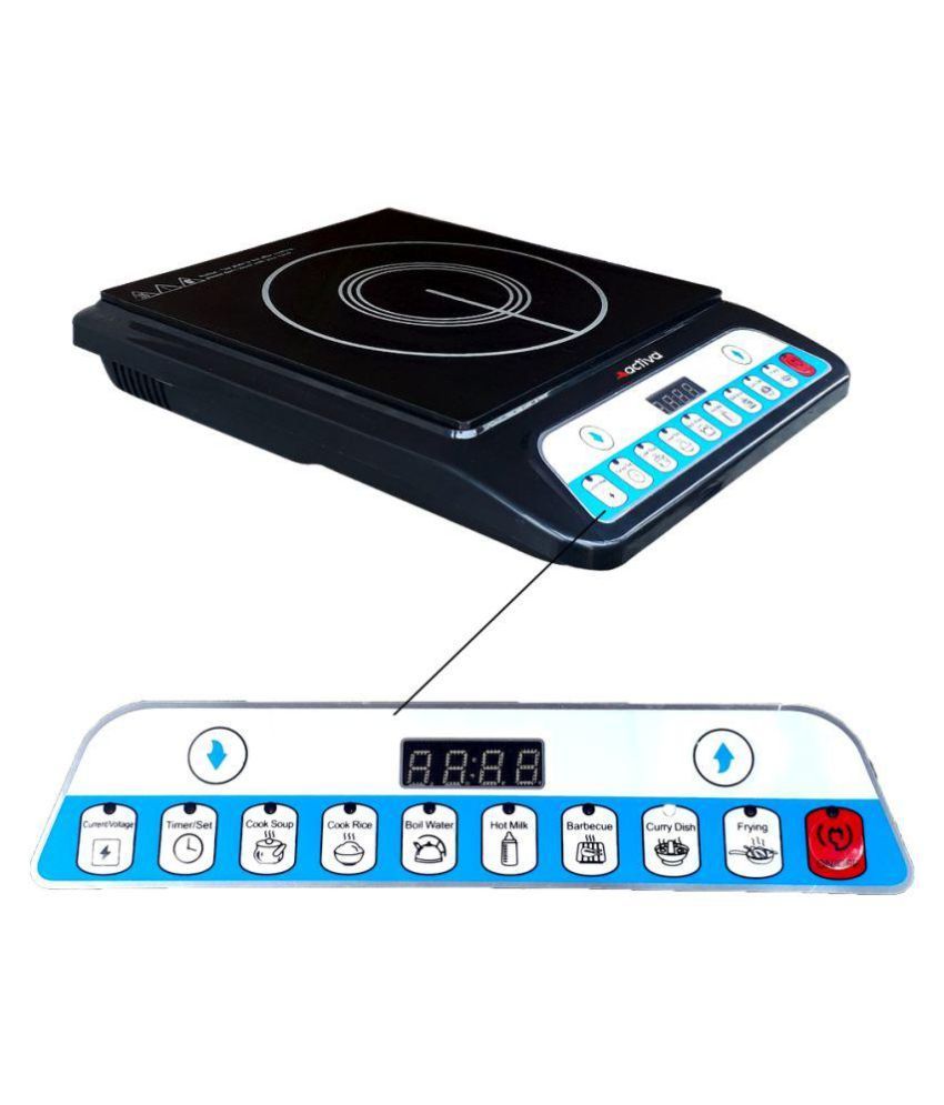 Activa SURYA 2000 Watt Induction Cooktop Price in India Buy Activa SURYA 2000 Watt Induction