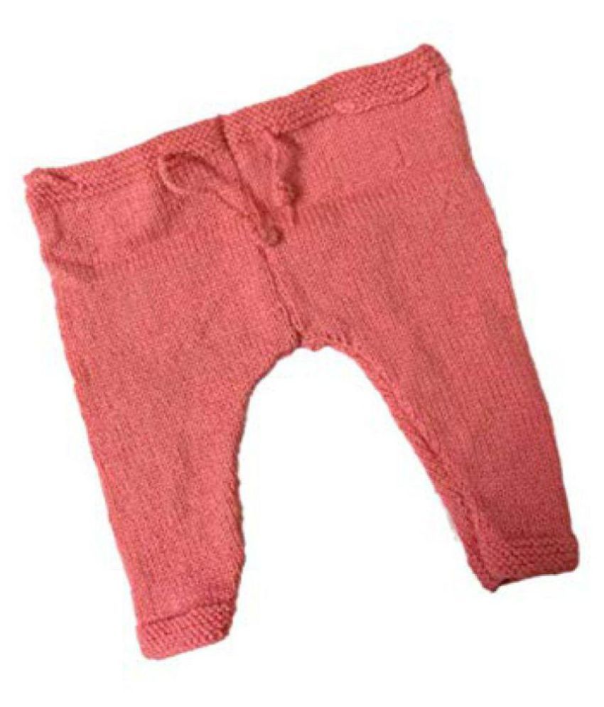 Cute CollectionHand Made New Born Baby Woolen Sweater with Pyjami, Cap