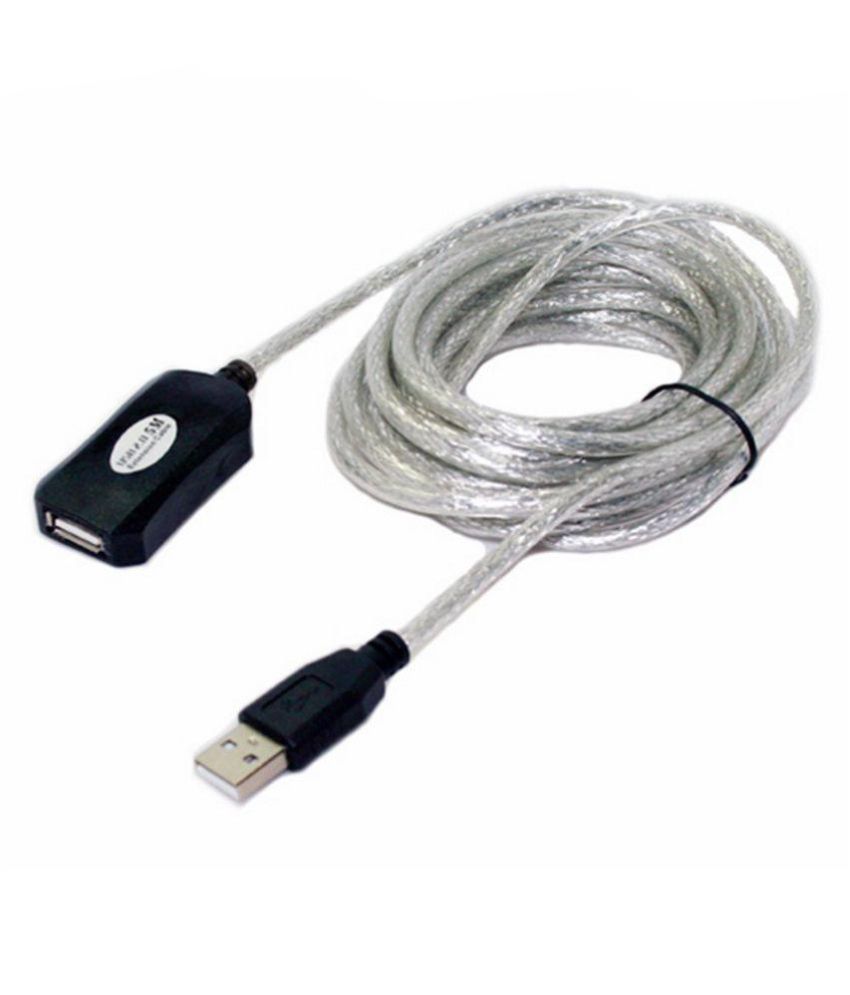 Eatech 5m Data Cables Active Extension Repeater USB 2.0 Assorted