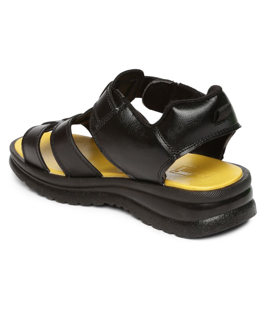 synthetic leather sandals