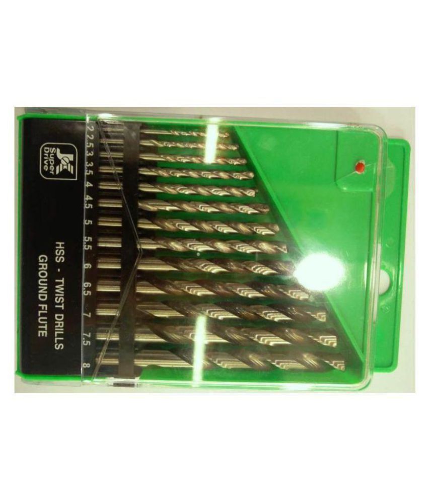 JK HSSR Metal Drill Bit Set (13Piece) Ground Flute Buy JK HSSR